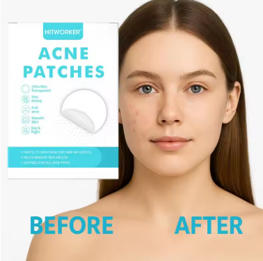 portableHydrocolloid Pimple Acne Patches Non-Irritating Invisible Spot Cover Stickers 180/360/720Pcs for Teen Skincare Routine