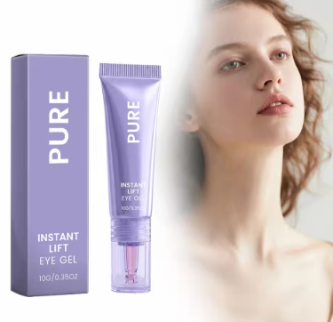 PURE Eye Gel Cream Instant Lifting Firming Moisturizing Collagen Essence Anti Wrinkle Eye Bags Removal Eye Massager Skincare