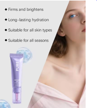 PURE Eye Gel Cream Instant Lifting Firming Moisturizing Collagen Essence Anti Wrinkle Eye Bags Removal Eye Massager Skincare