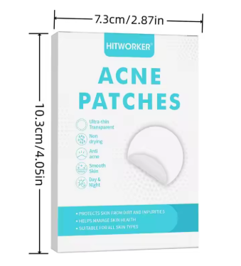 portableHydrocolloid Pimple Acne Patches Non-Irritating Invisible Spot Cover Stickers 180/360/720Pcs for Teen Skincare Routine