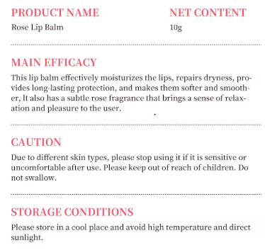 Rapidly brightening lip mask, darkening lip balm, exfoliating serum, reducing lip lines, repairing and caring for lips