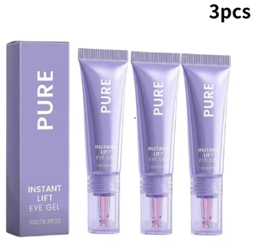 PURE Eye Gel Cream Instant Lifting Firming Moisturizing Collagen Essence Anti Wrinkle Eye Bags Removal Eye Massager Skincare