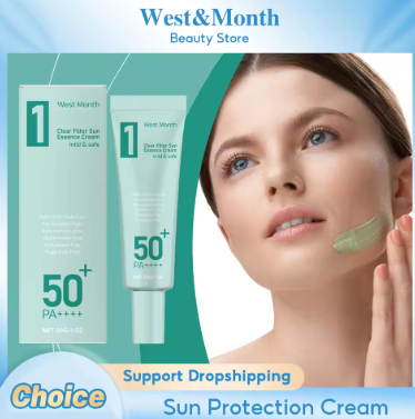 Anti Sun Cream SPF50 UV Defense Broad Spectrum Sunlight Protection Reduce Redness Hydrating Waterproof Prevent Sunburn Sunscreen