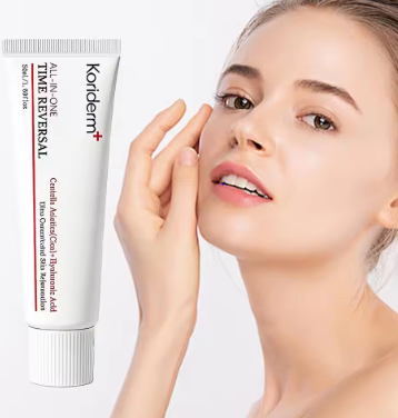 Koriderm Time Reversal Cica Cream Centella Asiatica & Hyaluronic Acid Anti Oxidative, Brightening, Firming for All Skin Types