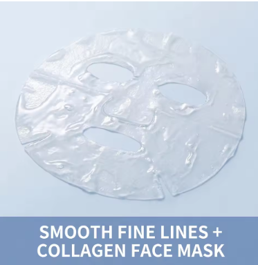 Bio-Collagen Real Deep Mask Hydrating Overnight Hydrogel Face Sheet Mask for Glass Skin Pore Refining Elasticity Plumping Firming Smoothing Collagen Boost Korean Skincare