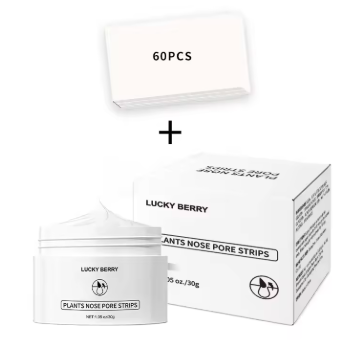 Lightweight and non-greasy, deep cleansing pores to remove acne and blackheads, milky mud mask with free non-woven fabric inside