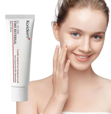 Koriderm Time Reversal Cica Cream Centella Asiatica & Hyaluronic Acid Anti Oxidative, Brightening, Firming for All Skin Types