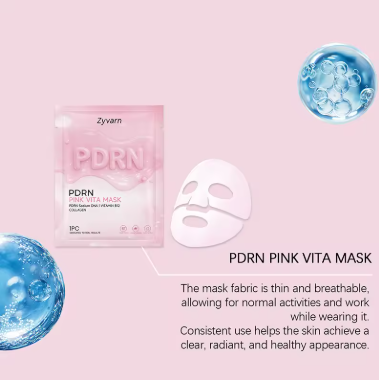 Korean PDRN Collagen Mask Lift Firm Skin Care Mask Deeply Moisturizes Radiant Skin Elastic Brightening Overnight Hydrating Mask