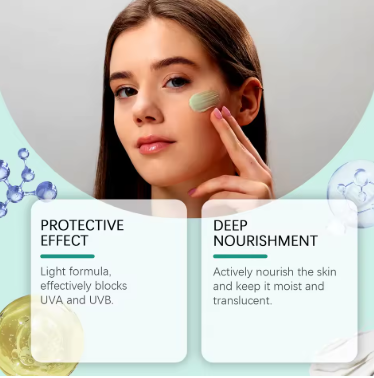 Anti Sun Cream SPF50 UV Defense Broad Spectrum Sunlight Protection Reduce Redness Hydrating Waterproof Prevent Sunburn Sunscreen