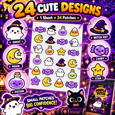 48/120/480pcs Cute Acne Patch