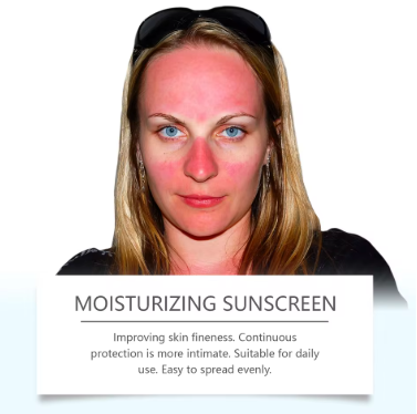 Centella Sunscreen Spf50+ Pa++++ Calming Moisturize Oily Sensitive Skin Soothing Long-Lasting UV Protection Sunblock Face Cream