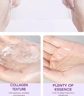 Collagen Anti Wrinkle Facial Mask Anti Aging Fade Fine Lines Firm Skin Moisturizing Brightening Smooth SkinCare Korean Cosmetics